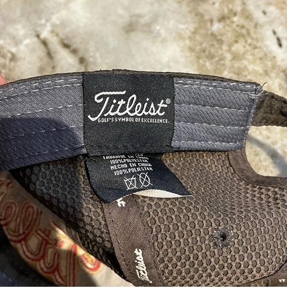 Men’s | Titleist Golden Horseshoe Club Gray Golf Hat | One Size - Picture 8 of 8